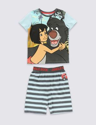 Pure Cotton Jungle Book Short Pyjamas &#40;1-8 Years&#41;
